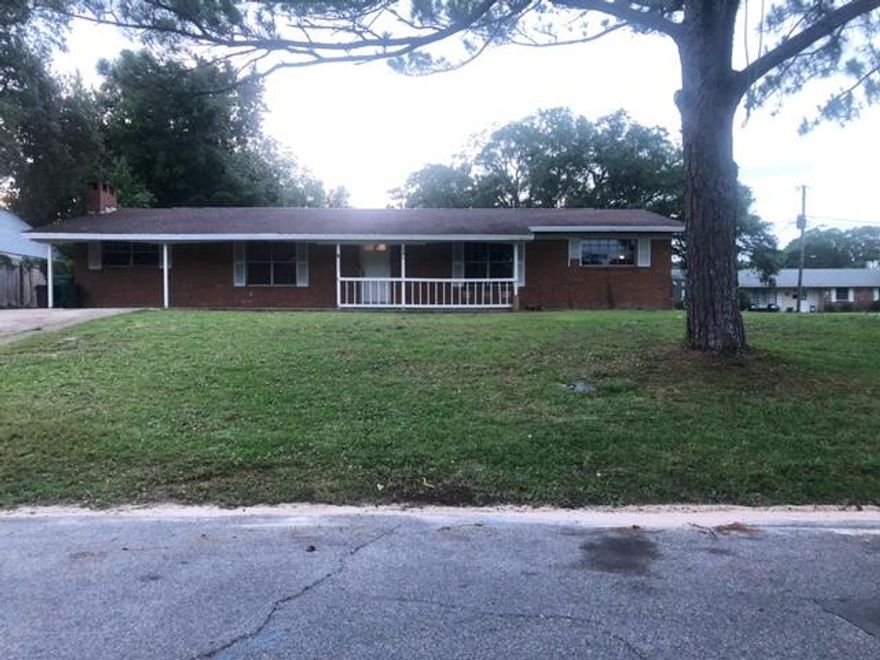 Wonderful home with LOTS of potential! You don't want to miss seeing this lovely 4 bedroom home on a LARGE corner lot! Conveniently located in Ft Walton Beach, just minutes from shopping, beaches and military bases. Features include: spacious kitchen w/ oak cabinetry, over-sized laundry room and den/office with fireplace. French doors, covered rear patio, storage building and fenced yard. Centrally located in a well established neighborhood, this home is ideal for a growing family. This home is a great fixer upper with some TLC. The property has a very nice lot fully landscaped with a sprinkler system and fenced yard. Contact your agent today to view this beautiful home. You won't be disappointed - it's a MUST SEE!