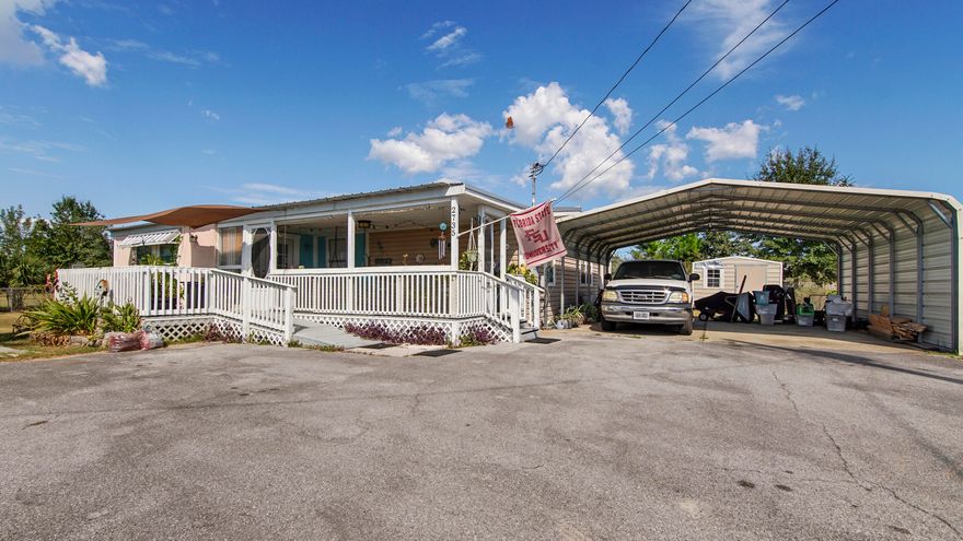 More Space = More Value! Check out this Spacious One-Owner Home with In-Law Suite! This 4BR/3BA is located on a quiet dead-end road and offers an incredible opportunity at a great price! Originally a 3BR/2BA double-wide, the home now includes a stick-built mother-in-law addition with an oversized studio-style suite and private bath--perfect for multi-generational living, a home office, ADU/Airbnb, or guest retreat. Lovingly maintained by its original owner since the 1980s, the property has seen numerous updates and upgrades over the years. While some deferred maintenance remains from Hurricane Michael, the home is solid, well-cared for, and priced to sell--making it an excellent investment for a primary residence or rental potential. Floor plan highlights include: A large living room and separate dining area that easily accommodates an 8-seat table; The split-bedroom layout has the primary suite of the main living room while the two additional bedrooms and hall bath share a cozy family room on the other side; The secondary family room would be ideal as a playroom, secondary living area, home school room, office - endless possibilities; Enclosed mudroom entry plus a charming front porch for enjoying Florida evenings! Outside, you'll find two storage sheds, a 2-car carport, and a quiet dead-end road location that offers privacy while keeping you close to everything. Centrally located with easy access to town, the beach, Callaway, and Hwy 231 for quick commuting. Sellers are selling ''AS IS'' and have priced it to moveschedule your showing today! (All sizes approximate and taken from public records, buyer to verify any details buyer deems important!)