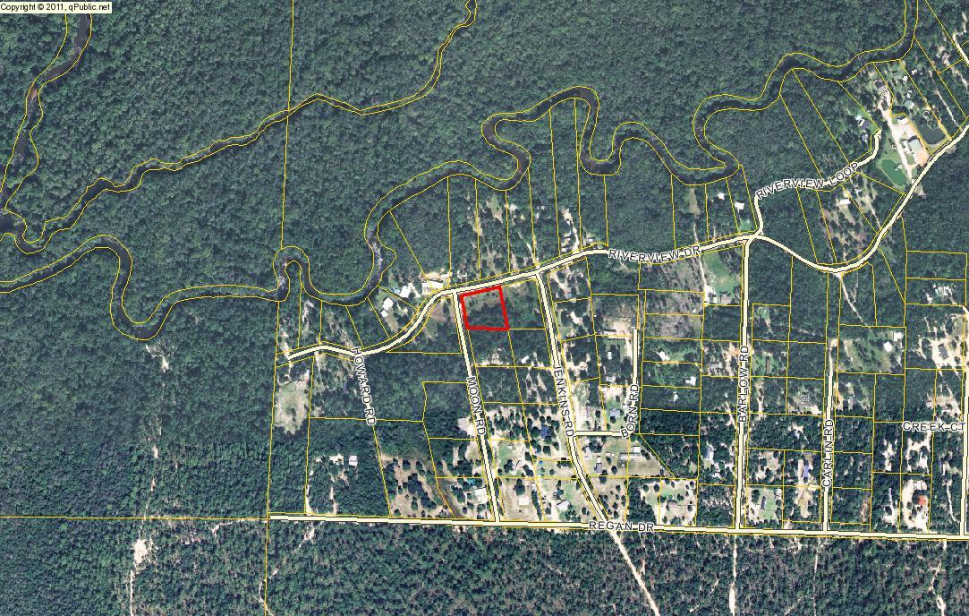 Two lots being sold together, total of 2.75 acres with road frontage on 3 sides. Lot 121 fronts Moon Rd. and Riverview Dr., lot 110 fronts Riverview Dr. and Jenkins Rd. Located south of Shoal River this property is convenient to Crestview and an easy commute to the bases and our beautiful beaches.