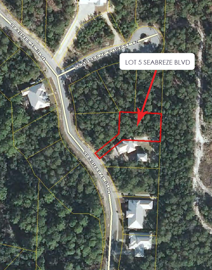 THIS A BEAUTIFUL WOODED LOT WITH LARGE TREES IN THE BEAUTIFUL SEABREEZE COMMUNITY GREAT LOCATION FOR RESIDENCE OR VACATION HOME OR INVESTMENT PROPERTY. CLOSE TO THE AMENITIES ALYS BEACH AND ROSEMARY BEACH!