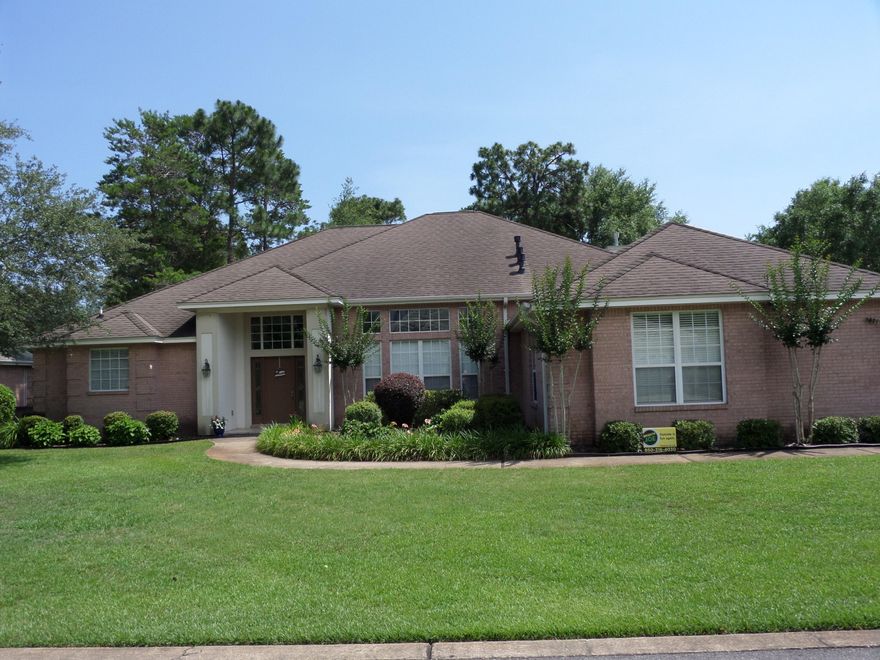 This Home is located in the gated community of Magnolia Plantation. This home is a brick and stucco executive home with soaring ceilings. the home features a fireplace, great room, formal dining room, gas cooktop gourmet kitchen, with an expanded area off of the kitchen for recreation space or entertaining, an enormous master bedroom, with a 2 Zone HVAC, and a private backyard.