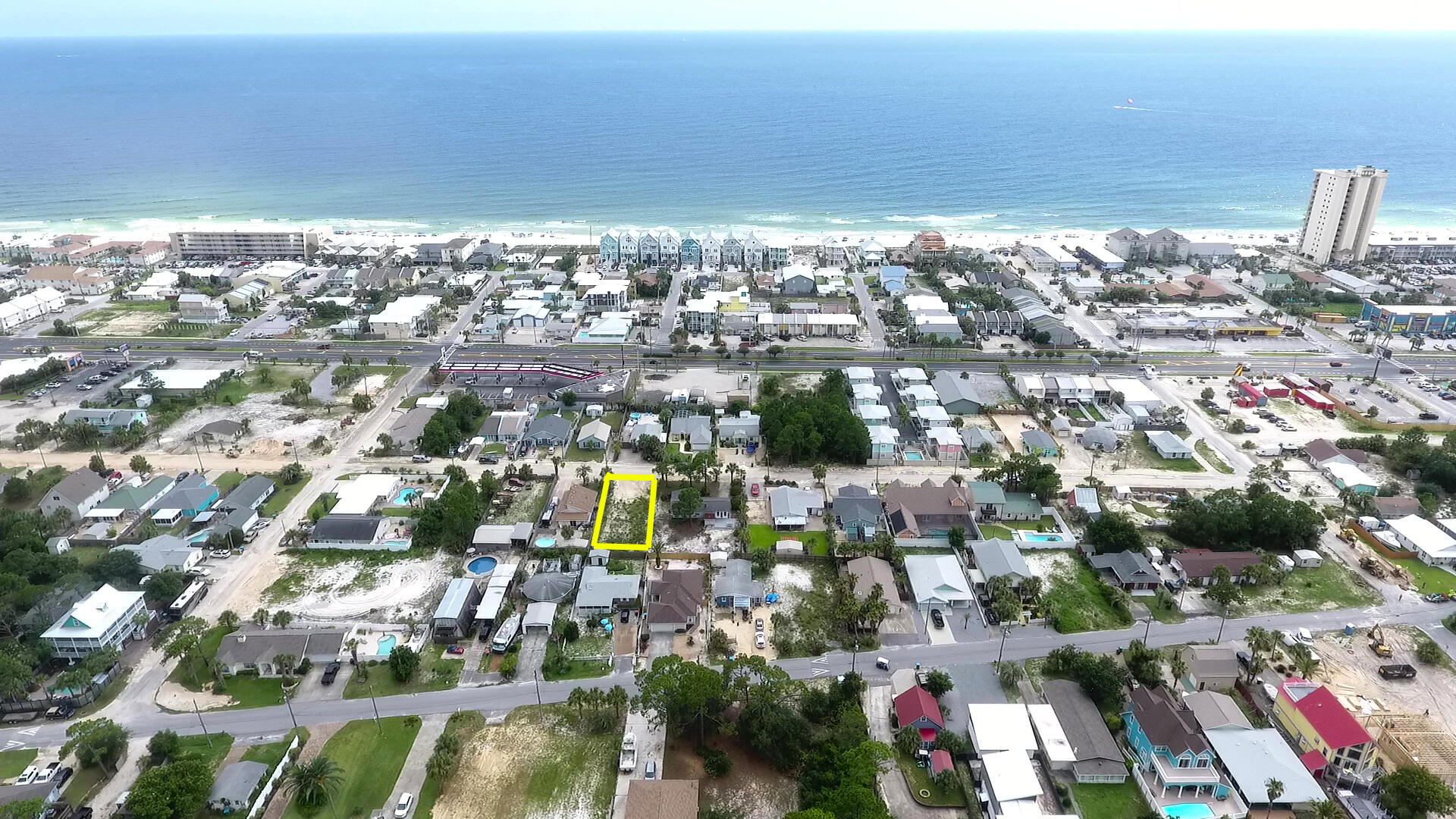 This prime property has a lot of pluses starting with it's new city sewer; The lot falls in the FEMA Flood Zone X, which means it's 'high and dry' so no flood insurance required; the depth allows for a pool; AND it's close proximity to beach access #21.