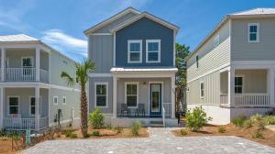 Almost new! Gorgeous, fully furnished home is ideally located and move-in ready! 4 bed, 3.5 bath home within walking distance to the beach. Two master bedroomsa"one upstairs and one down. Quiet, front porch community with neighborhood pool and easy access to the 30A bike path. Make it your perfect residence, second home or profitable vacation rental. Annual rental projection range $80,000.