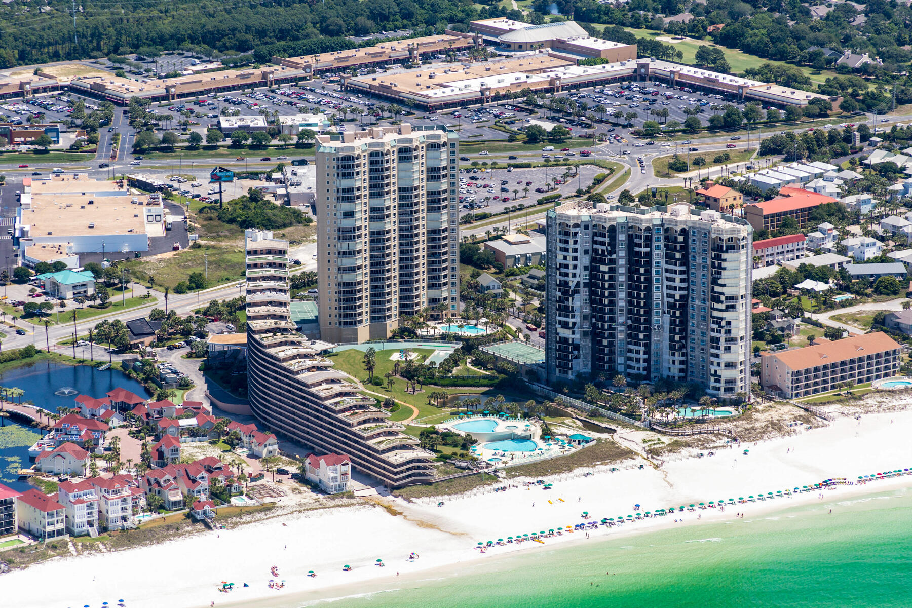 This gorgeous 3150 sq ft unit in Grand Dunes Resort is located in the much sort after ''10'' stack of the South Tower. This is the only stack of units in the South Tower with 180 degree views of the Gulf and they rarely come on the market in fact it has been over 5 years since one was offered. Grand Dunes is a premier gated community with 24 hour security and each unit has a private elevator entrance to your private foyer. The unit has 9.5 ft ceilings and many upgrade features including: Custom wet bar, 'Premium' stainless steel appliance package w / Monogram refrigerator, Monogram ''clear ice'' Icemaker, 5 burner natural gas cooktop, trash compactor, utility sink with cabinets in laundry, Balcony is equipped with a stainless steel gas grill and metal hurricane shutters.