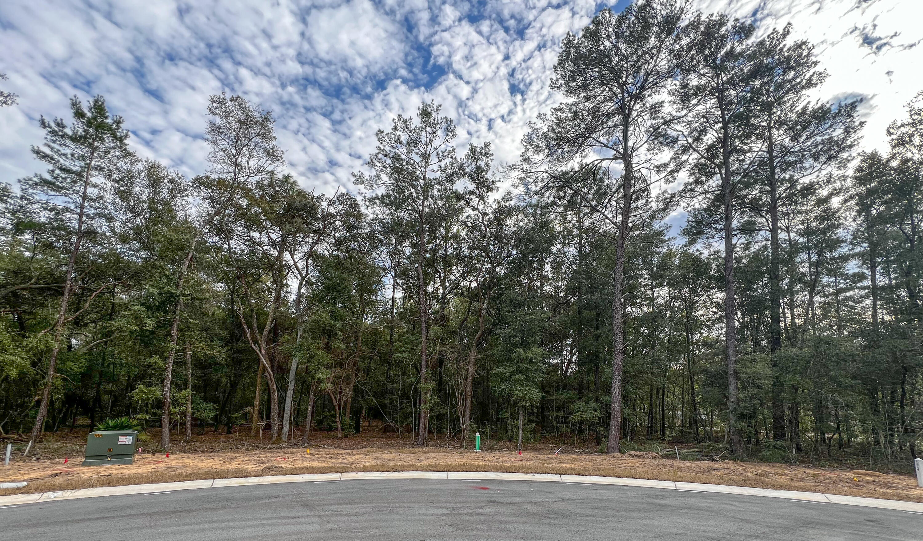 Cul-de-sac lot in desirable Deer Moss Creek(r)! This is one of only 12 large, flat lots developed inDMC Phase 7A. The cul-de-sac lots vary in size between 0.49 to 0.78 acres. If you're looking foran estate-sized lot in Niceville for your custom home, this is it. Deer Moss Creek(r) is an 1,100-acre, master-planned, mixed-use community in Niceville, FL. The west side of this lot borders a 30' natural wooded buffer. Community plans include a nature trail, bike lanes, parks, pools, office and retail space.Sidewalks are 5' wide and home plans must be approved by the Town Architect.