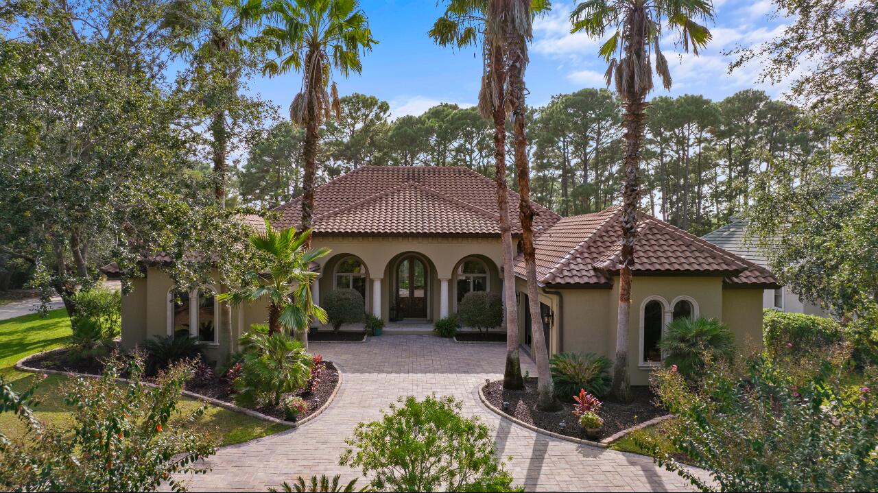 Love Italy? This one is straight out of Tuscany!! It Depicts It...It Breathes It...and It Lives It! It is a Gorgeous/Meticulously Kept Home Adorned with Venetian Plaster & Italian Tumbled Travertine. Discover this majestic beauty all on one level with high ceilings, a Breathtaking 35-foot Colonnade & incredible views of the Pool, Lanai and Nature Preserve allowing you to bring the Outdoors In! In tremendous shape, the home offers 2 separate garages for 3 vehicles & 580 sq. ft. of floored attic space. If it's true that: 'The choices that you make...not the chances that you take determine your Destiny', then 428 Captains Circle is Destined to be your very best 'Quality of Life' choice. Come see it today, make it yours, and love it forever!