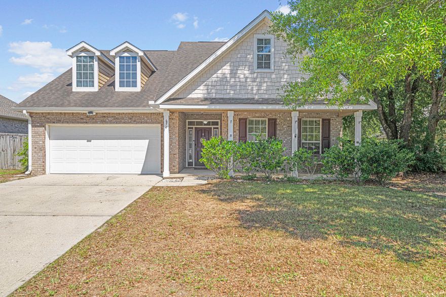 Step into this stunning 1,989 sqft, 3-bedroom, 2-bath home, where style meets comfort!Vaulted ceiling, elegant crown molding, and tray ceiling on master bedroom create an airy, sophisticated ambiance, while beautiful tile flooring in the main areas adds both durability and charm. The spacious fenced backyard offers a private retreat, perfect for relaxing or entertaining. A brand-new thermostat ensures energy efficiency and climate control, while the fresh epoxy flooring in the 2-car garage delivers a sleek, modern finish with new modern LED lights.Only minutes from Eglin military base, and so many establishments.Whether you're hosting guests or enjoying quiet nights in, this home offers the perfect blend of functionality and refined design!