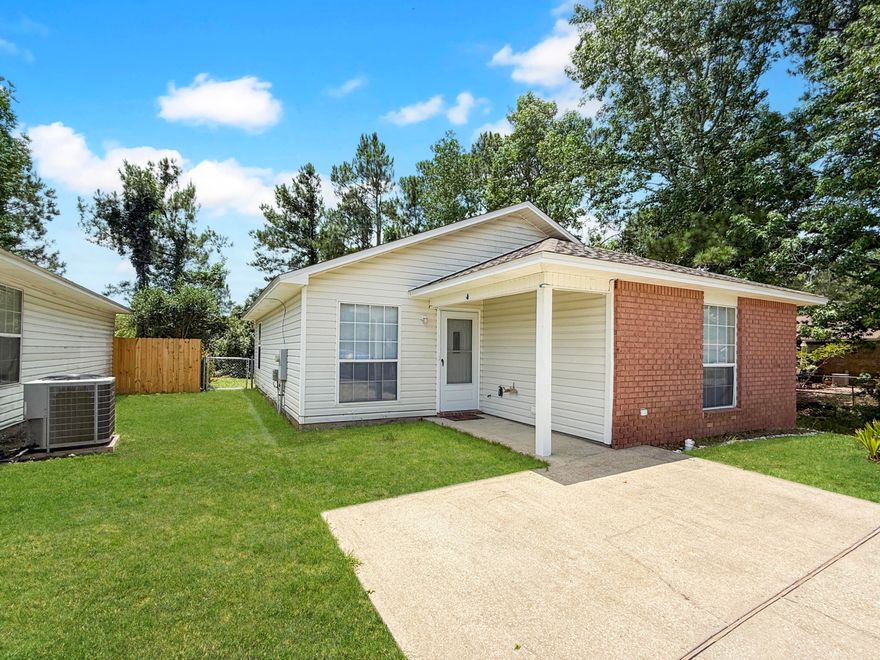 Conveniently located just 10 minutes from NAS Pensacola, this charming 3-bedroom, 2-bathroom patio home offers the perfect combination of comfort, location, and potential. Recent updates include a new HVAC system installed in 2025 and a roof replacement in 2021, offering peace of mind for years to come. Whether you're a first-time buyer or looking for a smart investment, this home is full of promise. Bring your vision and make it your own!