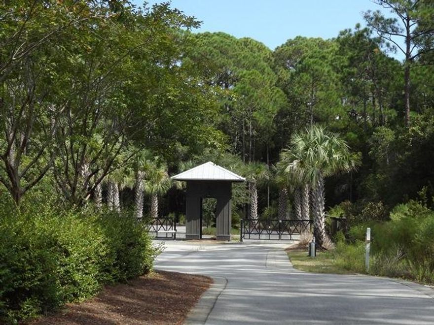 Treetop is a unique wooded & private gated community with access from US Hwy 98 and from the desirable County Road 30A Community of Seacrest Beach. Residents of this community can walk to their own community pool or ride the tram to the deeded beach access. The nearby communities of Alys Beach, Rosemary and Seacrest offers casual as well as fine dining, boutique shopping, walking and bike trails, outdoor concerts, movie nights and lots more! This lot backs up to the preserve area, dead end street and just steps to the pool. Tucked away for privacy but just minutes from everything you need! Call today for more details!