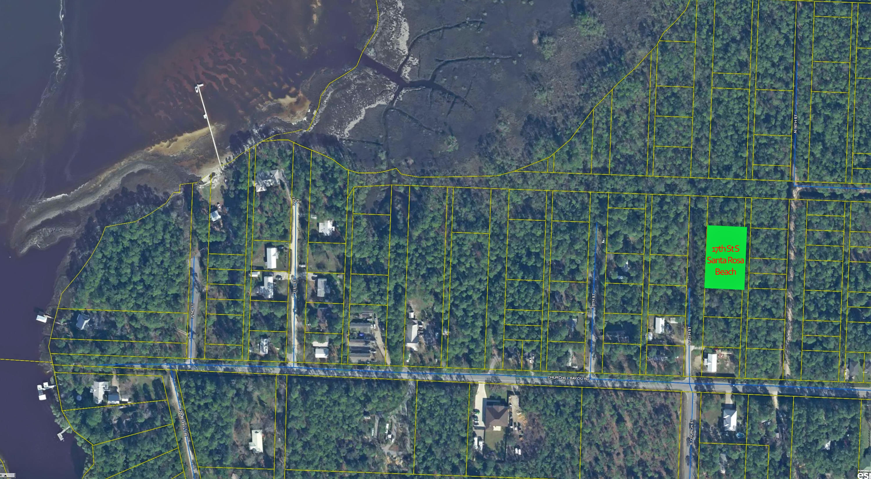 Live Oak Pt & Old town of Santa Rosa - Land