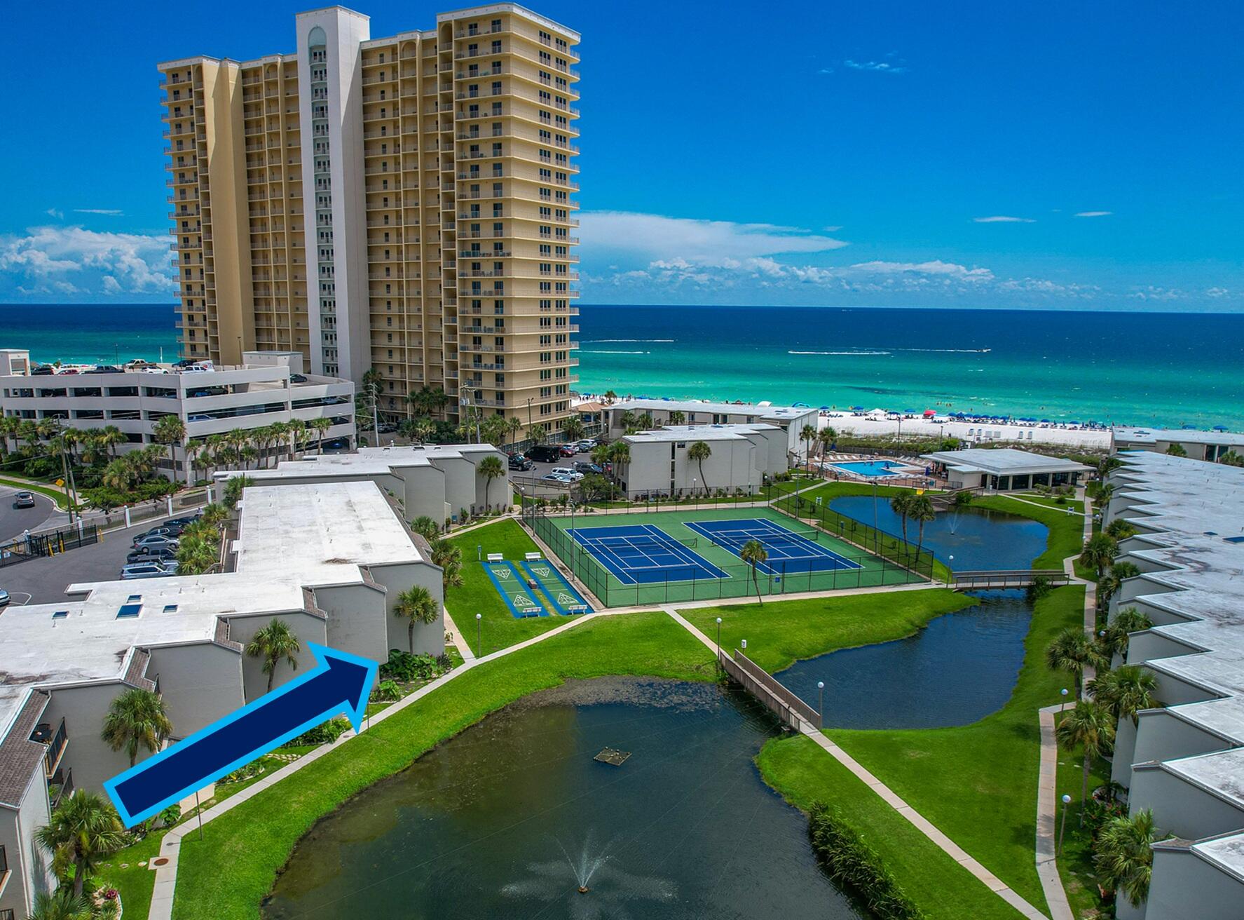 6%+ ROI... Find a condo in today's market that can beat that using ACTUAL rentals, not simple projections! Let's look at the facts...This is one of the LOWEST OVERALL PRICED, LOWEST Sq/Ft PRICED, and LOWEST HOA's of all the 1 Bedroom / 1 Bathroom condos located on the beach side of Front Beach! Maximizing rental income starts with one basic concept - maximizing ''Heads in Beds.'' And when it comes to ensuring incredible occupancy rates, this unit offers all the key amenities renters look for when booking their vacation: View, Location, Complex Amenities, and Price. VIEW: Most people come to PCB for the breathtaking Gulf views, and this condo does not disappoint. Mere steps from the sugar white sand, and overlooking a tranquil courtyard that is incredibly manicured (including a beautiful Koi/Turtle pond), Sugar Beach is the only place on the beach with views like this - and they are truly unforgettable.
LOCATION: After watching some of the world's most awe-inspiring sunsets, simply head out your front door and experience the legendary action of Thomas Drive. If you don't want to drive to dinner, rest assured knowing that your vehicle is safely parked right outside - and there is no need to drive anywhere to enjoy the best that PCB has to offer.
Located on the coveted East end of the beach (considerably less traffic), there are go cart tracks, video arcades, mini golf courses, thrill rides, ice cream shops, a winery, souvenir shops, and some of the Beach's best bars/restaurants - directly in front of the property. And did I mention that Tootsies Beach Bar (owned by Kid Rock) is opening just 2 doors down?!? Yep... talk about KILLER location!!!
AMMENITIES: Success in business is all about Competitive Advantage, and Sugar Beach offers something that differentiates itself from everyone else in PCB... It is one of the only PET FRIENDLY Gulf front rental destinations in the entire area.
Years of market data shows that pet friendly options bring a higher nightly rate, have a better vacancy rate, and are more likely to attract ''snowbirds'' during the off season, so you have true competitive advantage with this one.
In addition to being pet friendly, Sugar Beach is a private/family friendly gated community with no elevators. The list of Gulf Front complexes where you can park directly at your door are few and far between, but Sugar Beach offers exactly that! It also offers a private gated beach access, a pool, huge clubhouse with games, tennis/pickleball courts, shuffleboard, a grilling area, over 375 feet of incredible beach access, and expansive greenspace unique from every other Gulf Front property in PCB!
PRICE: Last but not CERTAILY not least, renters pick their vacation condo based on price. With a low selling price, low utility costs, and some of the lowest HOA's of all the competition, you have less overhead which ensures that you can charge less per night (as compared to the competition), bringing in strong rentals and generating an incredible profit!
If you are looking for the best investment on the beach, or if you are looking for the next place to call home, this incredible condo offers everything you could ever dream of - and so very much more!