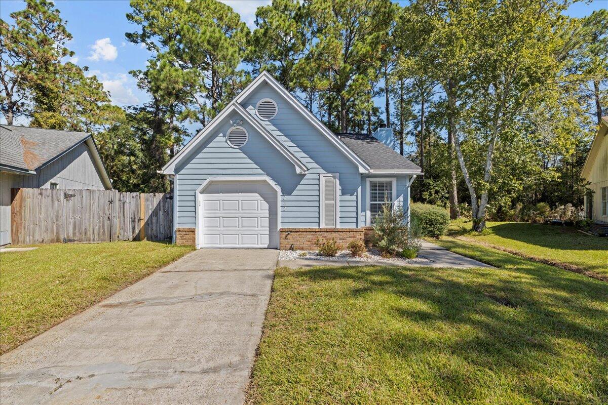 Beautifully renovated 3 bedroom, 2 bathroom home located in the heart of Fort Walton Beach! This home offers a fantastic open, split-bedroom floor plan with new LVP flooring throughout. Eat-in kitchen features granite countertops, stainless steel appliances, soft-close cabinetry, and a convenient breakfast bar. Clear site-lines from the kitchen into the living room which boasts a cozy wood-burning fireplace.Spacious primary bedroom featuring a private en-suite bathroom with an updated vanity and granite countertops. Utility room with washer/dryer.For added peace of mind, all major systems have been replaced in recent years, including the removal of polybutylene plumbing. Sizeable privacy-fenced backyard and an attached 1-car garage complete this charming home.