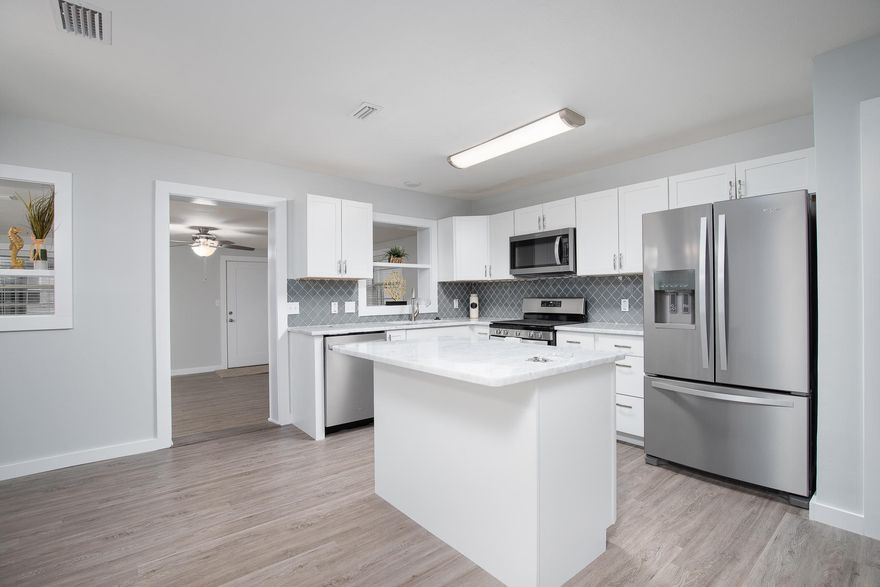 Buyer backed out at last minute! Their loss is your gain! Spectacular fully remodeled home in the heart of the Emerald Coast! This 4 bedroom 2 bathroom home boasts all the upgrades you could ask for. All new kitchen cabinets with stainless steel appliances, granite counter tops and more. Fully painted inside and out,new flooring, new sod and landscaping. This home checks all of the boxes inside and out. Call today to schedule a showing!