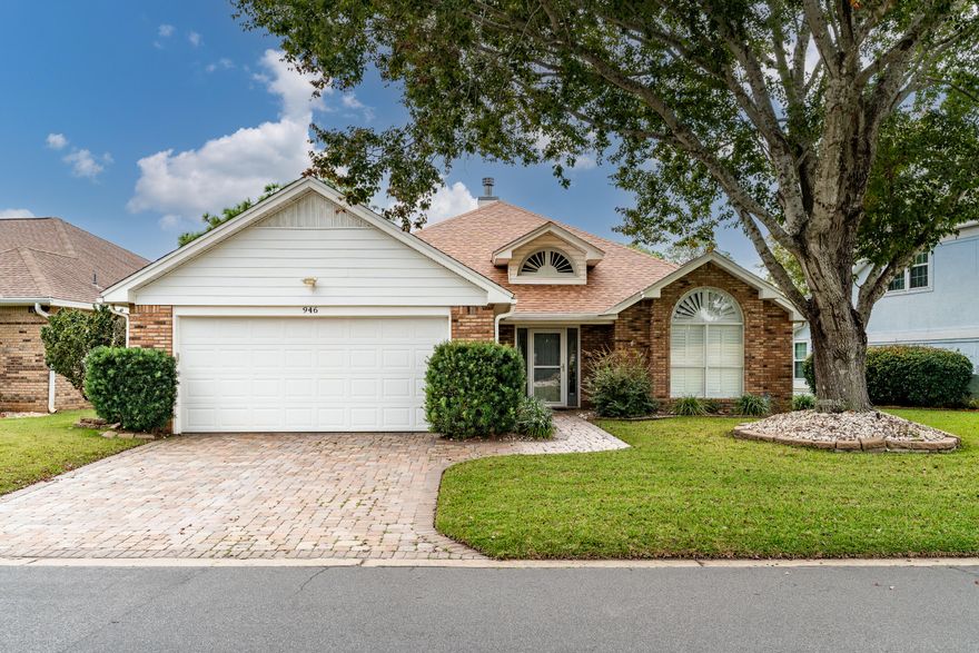 This meticulously maintained home is more than just a place to live, it's a lifestyle! Wake up to a serene back drop overlooking a quiet lake nestled along the fairway of hole 3 at Shalimar Point Golf Club. Begin your days and weekends with a morning round of golf and unwind in your private sanctuary. Open-concept design ensures ample natural light. This 3 bed / 2 bath residence has been updated with a modern and spacious kitchen, updated flooring and fixtures throughout. A special touch that adds charm to the master bedroom, sliding doors that open to an enclosed back patio with Trex decking. Your new favorite spot for morning coffee!  Brand new roof (2024), HVAC 2010. Don't miss this rare opportunity to own a piece of paradise.