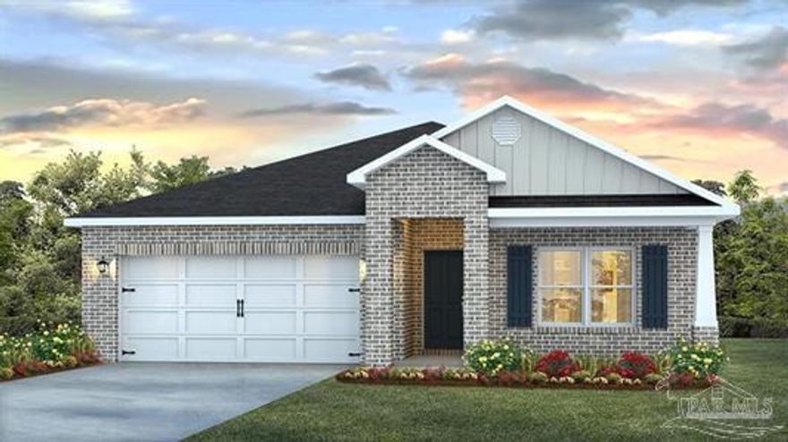 FABULOUS NEW CONSTRUCTION going up now in Plantation Woods! The charming Cali is one of our most popular & highly desirable Open Designs. 4 beds, 2 baths, covered patio & a 2-car garage.  The Smart Home Connect System includes several Smart Home convenient devices. BEAUTIFUL, well-designed kitchen offers relaxed living with a lg. island bar, quiet dishwasher, all stainless appliances, pantry, Beautiful stone countertops & spacious dining area. Bedroom 1 & adjoining bath feature a walk-in closet, double sink vanity, tub AND separate shower. Striking wood-look flooring throughout & Friese carpet in the bedrooms. No wasted space & great amenities. Striking CURB APPEAL. MUST SEE.