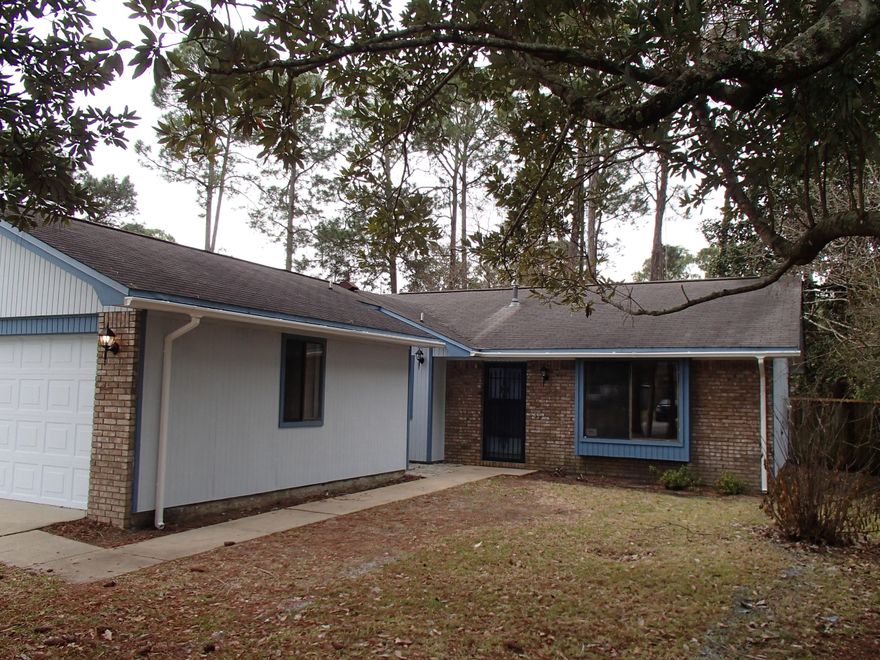 This is a Fannie Mae REO HomePath Property. Perfect 2 bedroom, 2 bath home in the heart of Niceville! Great for the 1st time home buyer! The living room has a cute picture window seat, the dining area is quite roomy and the kitchen even features a small breakfast bar. Both bedrooms are master type bedrooms-they have private bathrooms. The laundry is indoors on the way to the convenient 1-car attached garage. Off the kitchen is a covered porch, and the large backyard is just waiting for you to entertain!