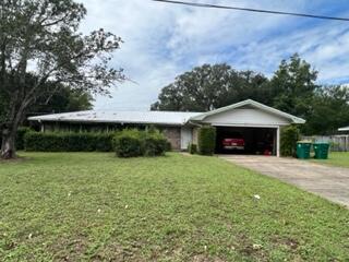 Wonderful Opportunity for a 3 bedroom 2 bath home in desirable Longwood area.  Short distance to Longwood Community Park ($40/Yr).  This community park is for Longwood residence only.  The area offers 2 other parks in Poquito Bayou where families can gather (1) Poquito Waterfront Park and (2) Park with children play equipment and picnic shelter.   Home feature a metal roof (3 years old) two living areas, tile hardwood flooring,. Treat location only 2 miles from Eglin West Gate.   Home is being sold in AS IS condition.