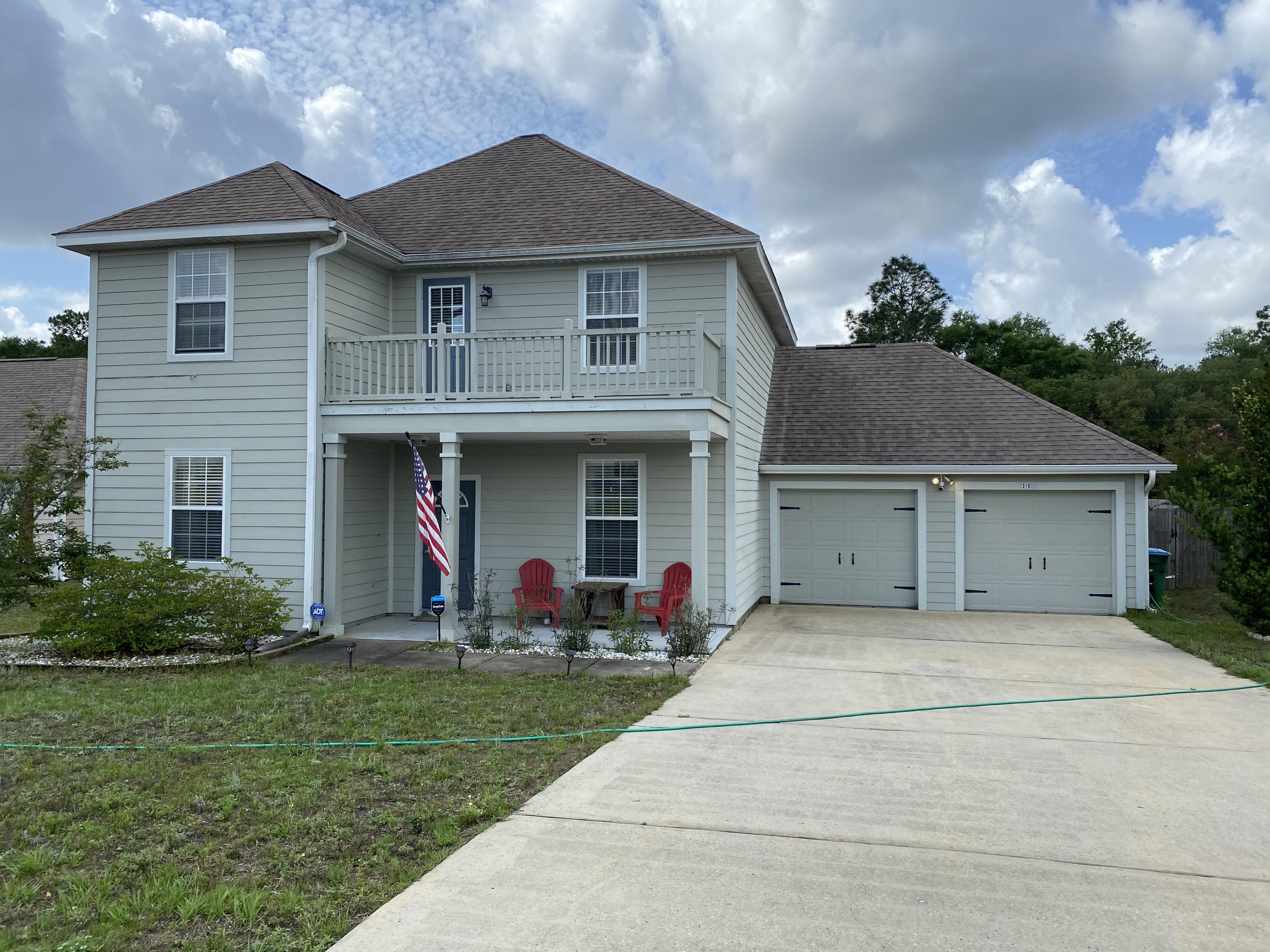 Great location south of I-10 This 3 bedroom, 2.5 bath home has been lovingly maintained and features all appliances to include Washer and Dryer (not warranted), and a privacy fenced back yard with an open patio and yard building! Home also features a den and formal dining area flanking the foyer. Convenient 1/2 bath located on the 1st floor. Eat-in Kitchen with Island, breakfast bar, and pantry will delight the chef in the family. Upstairs features 3 bedrooms and 2 baths. Spacious Master Bedroom has a tray ceiling, and master bath has dual sinks, soaker tub, separate shower and large walk-in-closet. Owner will consider pets with a non refundable pet fee. Any pet must be spayed/neutered, up do date on all shots and fully housebroken. Sorry NO smoking. Any one 18 years
