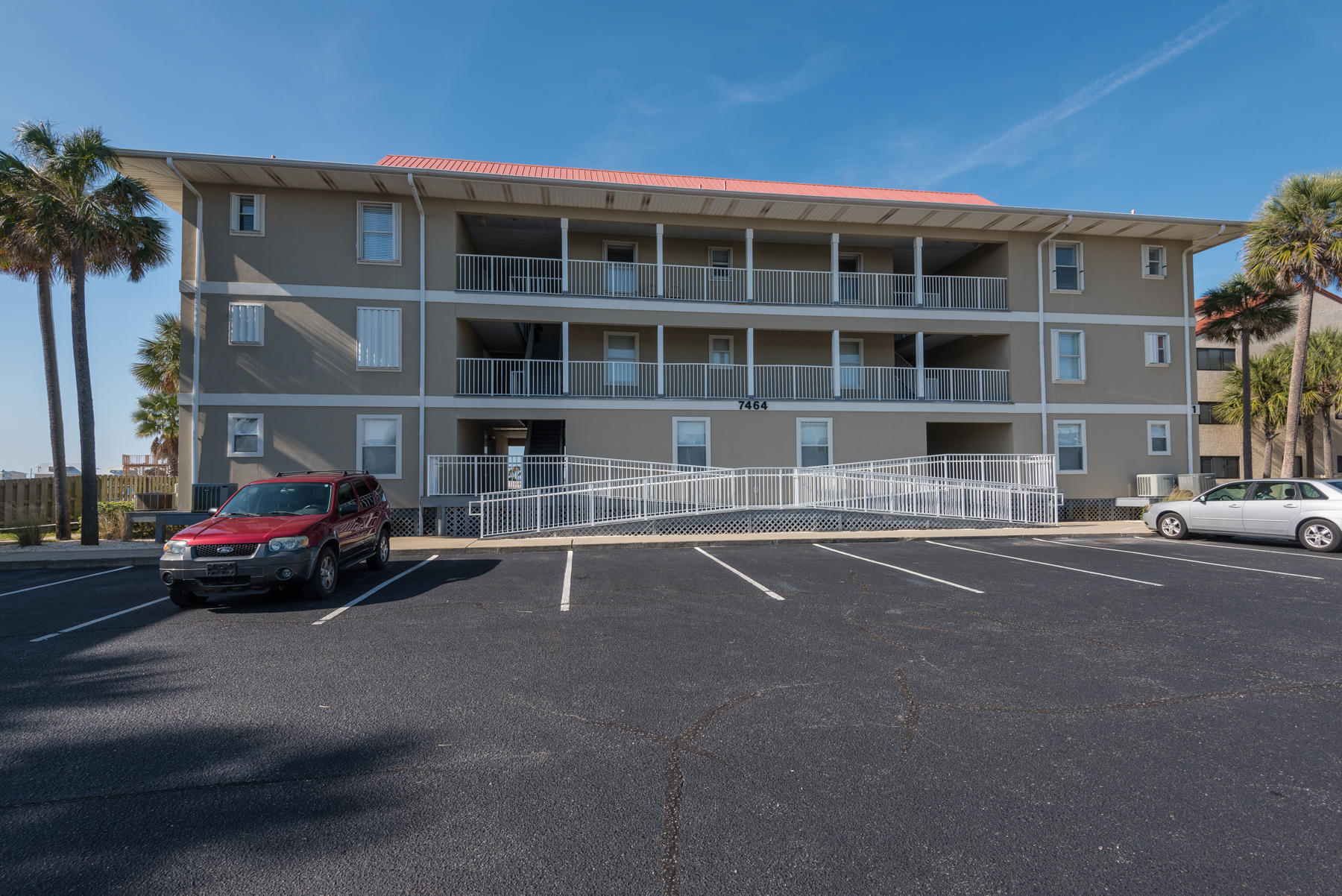 You'll make lots of excuses to stay home and enjoy your backyard oasis in this spacious 3 bedroom/ 3 bathroom condo on Navarre beach. There are gorgeously landscaped gardens with the perfect proportion of shade and sunshine surrounding a sparkling swimming pool and generous space for entertaining guests. Just when you thought it couldn't get any nicer, the inside features an eat-in updated kitchen; spacious bedroom; and family room;. You may have to leave this idyllic, delightful home every once in a while, but you really won't want too..