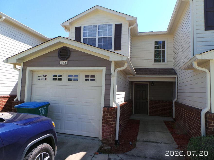 Available 07/11/2022.............Desirable South Crestview town home community features a 2 bedroom 2.5 bath town home with easy commute to bases, beaches and shopping.  Laminate flooring downstairs with tile in the wet areas.  1/2 bath downstairs for the guests and laundry room.  2 master suites are upstairs with master bathrooms.  Open back patio and back door view overlooks the pool area and playground area.  1 car garage and neutral paint throughout.  No inside smoking.  No inside vaping.  Pets may be allowed with a $400 non-refundable pet fee and owner approval.  Photos required for pet verification.