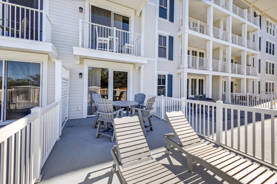 Discover this charming 3rd-floor studio in the heart of the Sandestin Golf and Beach Resort--an inviting retreat featuring an oversized balcony and offered fully furnished and rental-ready. The interior boasts sleek porcelain plank tile throughout, a well-equipped kitchenette, a comfortable king-size bed, and a sleeper sofa for added flexibility. The Grand Sandestin impresses with its elegant architecture and a full suite of resort-style amenities, including a fitness center, Ballyhoo Bar, swimming pool, seasonal on-site check-in, and concierge services. Ideally located adjacent to the Village of Baytowne Wharf, you'll enjoy easy access to a vibrant pedestrian marketplace filled with dining, shopping, and family-friendly entertainment. As an introduction to the Sandestin lifestyle, we invite our new owners to explore amenities that make Sandestin special. The listing brokerage and seller(s) are presenting the buyer(s) of this property with (2) 90-minute rounds of Tennis court time, a golf foursome at one of our three championship courses, and a round of golf for up to four (4) players at the unrivaled Burnt Pine Golf Club.
Sandestin Golf and Beach Resort features more than seven miles of beaches and pristine bay front, four championship golf courses, 15 world-class tennis courts, a 226-slip marina, a fitness center, spa and celebrity chef dining. Shop, dine and play at the charming pedestrian village, The Village of Baytowne Wharf and more. Inside the gates of the resort, residents enjoy a balanced lifestyle of high-class living, spanning the 2,400 acres from the beach to the bay. Everything within the gates of the resort is accessible by golf cart or bicycle. The entire resort is interconnected by miles of pedestrian, bike and golf cart paths that weave through groves of live oaks, meandering past natural lagoons, fountains, man-made lakes, and meticulously landscaped fairways.