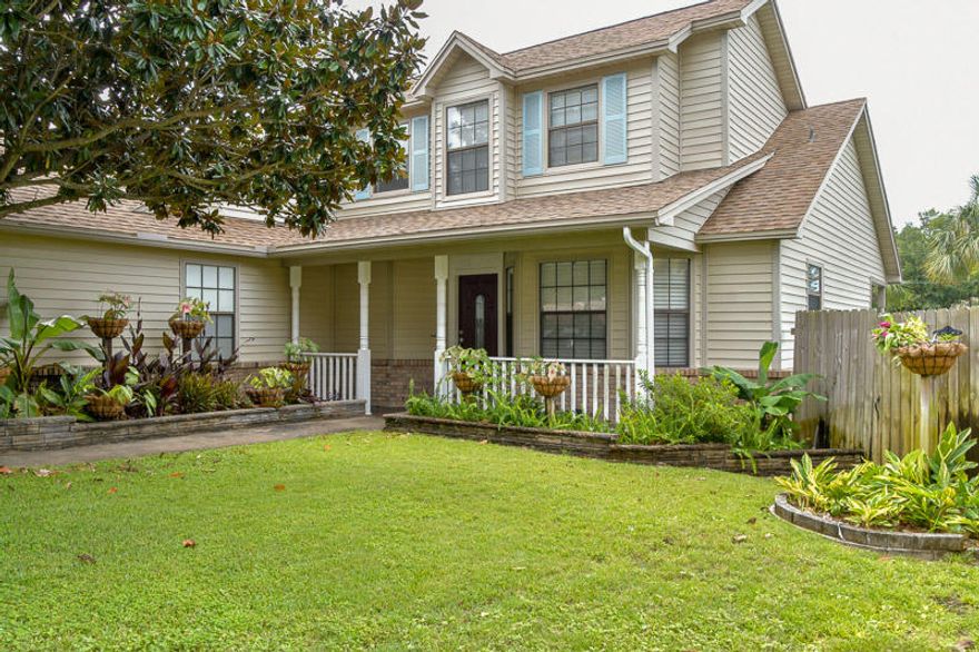 Welcome home to 335 Sailfish Circle in the heart of Destin, Florida. Only minutes from the destination beaches of the Emerald Coast and the exciting downtown Destin area. This home features many wonderful updates: bamboo floors, porcelain tile, granite counter tops, stainless steel appliances, and custom shelving in the master walk-in closet. The kitchen and master bath have been beautifully updated. The large living room has modern feature wall with a gas fireplace. The privacy-fenced backyard with in-ground pool and hot tub is a perfect place to spend sunny Florida days. Schedule a showing today as this home won't last long! Buyer to verify all data and dimensions.