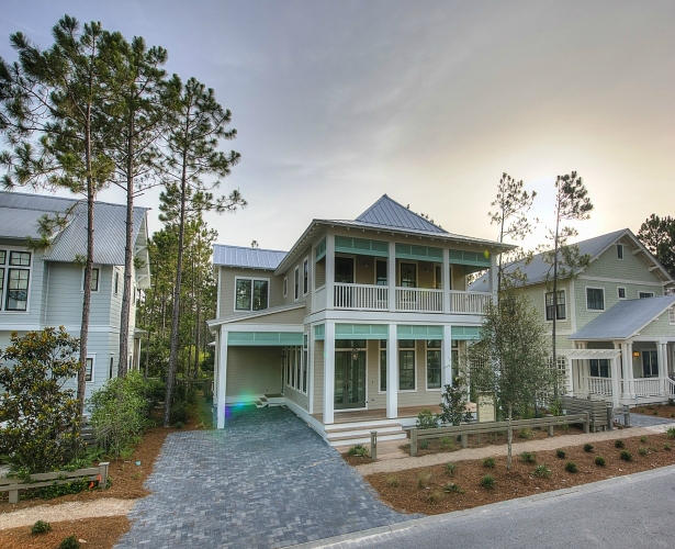 Brand new Romair Home offers 3505 square feet, 4 bedrooms, 4/2 baths, upstairs bunk/living area, large open living area and beautiful hardwood floors throughout. The outdoor living area features a pool, fireplace and cabana. Home is professionally decorated and furnishings are included in price. Home is located steps away from all the wonderful amenities Watercolor has to offer such as swimming, tennis, hiking, nature walks, and so much more. Centrally located to the best dining, unique boutique shopping, bike paths and some of the most challenging golf courses the gulf coast has to offer. Easy access to Hwy 98, allowing you to explore the nearby cities of Destin or Panama City Beach, as well as, the Northwest Florida Beaches International Airport.