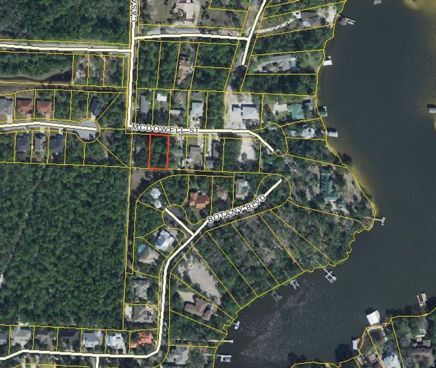 Vacant residential lot in the Mack Bayou area. Located in a fast growing area.