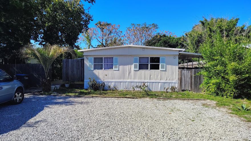 3 bedroom, 2 bath mobile home with 1,344 SF on the West end of Panama City Beach. 60 x 120 lot, no HOA's, close to 30A