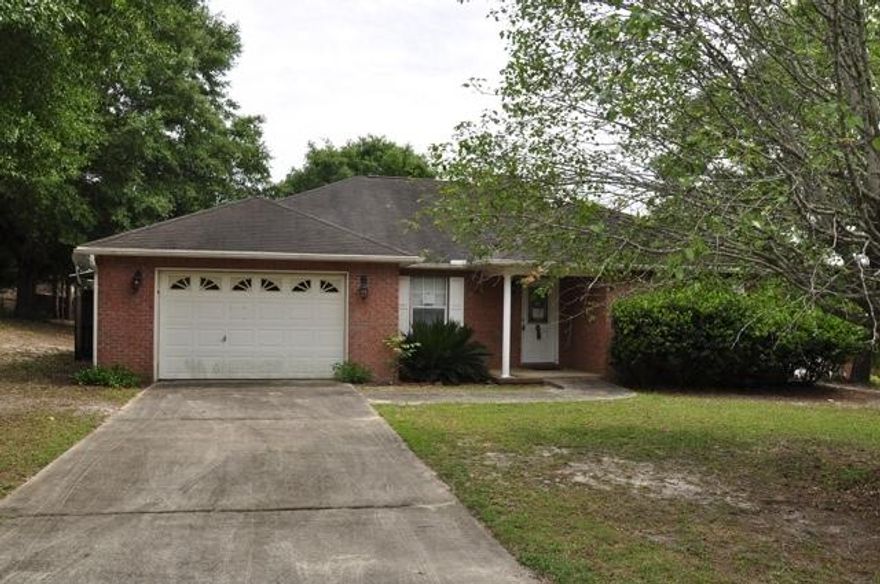 REO. Unique two-bedroom, two-bathroom home in a great location! As soon as you enter the home, you will find a dining room but can also be used as an office or study. The living room features a cathedral ceiling with high windows, which brings in a lot of natural light. Kitchen includes a kitchen island and breakfast area for convenience. Home also includes an enclosed in-ground pool. Home being sold AS IS.