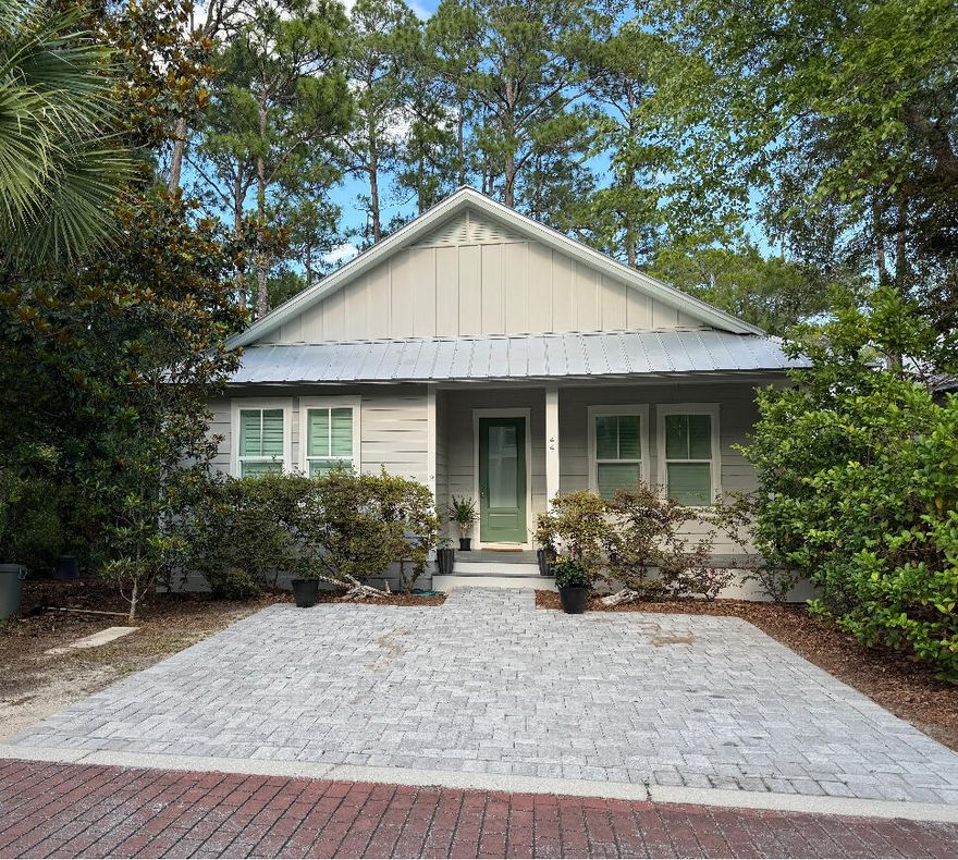 This amazing Florida Cottage, in Point Washington, is nestled in between McQuage Bayou, with a boat launch that will put you in the Choctawhatchee Bay within minutes and the Grayton Bayou Community Pool! With it's tree lined, cobble stone streets, this community is set in a natural landscape which is so peaceful and serene! The location is phenomenal! Not only is the boat launch and pool within minutes, the home sits just 4 miles from the well renowned Grayton Beach, where you will find a variety of shops, eateries, nightlife and of course the sugar white sands of the Gulf of Mexico! The home features a spacious open kitchen, dining and living room with gorgeous hardwood flooring, granite countertops, beautiful cabinetry and a huge kitchen island, which is great for entertaining!