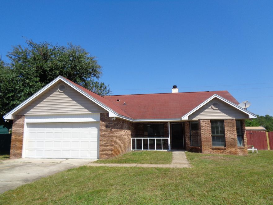 Newly renovated 3 bedroom 2 bath home in Fox Den Villages! This adorable ranch style home features fresh paint, tile floors, new carpet in the bedrooms, beautiful new granite countertops, new fixtures, and more! Creened in back porch off of dining area. Fenced in back yard. Two car garage. bay window in the front bedroom. This property is move in ready and would make the perfect family home! Vacant and easy to show, bring offers!