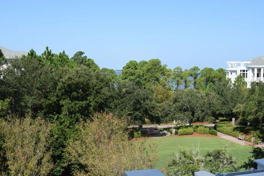 Located on the 4th floor with a large covered balcony taking in the refreshing landscape of the Grand Lawn and Choctawhatchee Bay. Enjoy a master suite with a private ensuite featuring a double sink vanity. This floor plan offers an extra full bath with walk-in shower conveniently located in the living area perfect for guests.  New sofa, coffee table, tv stand and flat screen television. The Grand Sandestin welcomes you with gracious architecture and luxurious amenities including a fitness center, swimming pool, and seasonal ballyhoo bar, on-site check-in, concierge services and valet parking. Enjoy the location adjacent to the Village of Baytowne Wharf, a pedestrian market place that hosts a variety of dining and shopping venues as well as day & night activities for all ages. As an introduction to the Sandestin lifestyle, we invite our new owners to explore amenities that make Sandestin special. The listing brokerage and seller(s) are presenting the buyer(s) of this property with (2) 90-minute rounds of Tennis court time, a golf foursome at one of our three championship courses, and a round of golf for up to four (4) players at the unrivaled Burnt Pine Golf Club.
Sandestin Golf and Beach Resort is a major destination for all seasons and all ages, and has been named the #1 resort on Florida's Emerald Coast. This magical resort spanning over 2,000 acres is comprised of over 70 unique neighborhoods of condominiums, villas, town homes, and estates. The resort features miles of sandy white beaches and pristine bay front, four championship golf courses, a world-class tennis center with 15 courts, 4 resort swimming pools (and 15 private neighborhood pools), a 123-slip marina, a fully equipped and professionally staffed fitness center and spa, meeting spaces and The Village of Baytowne Wharf, a charming pedestrian village with events, shopping, dining, family entertainment and nightlife. For true golf cart community living, Grand Boulevard is just outside the resort gates and provides access to additional shopping, dining and entertainment, all without traveling on Hwy. 98. Come to Play, Stay for Life!