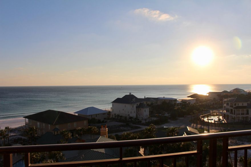 Don't look anymore, this unit has a westerly view from the balcony and sunsets are amazing overlooking the Gulf of Mexico. There are 2 rentals already booked from January 1, - March 14, 2020. This 2 bedroom, 2 1/2 bath has already been updated in the past few years, rental ready with $40k (+) (-) gross rentals in 2019. Owner / family / friends usage not included. Possibly $5000 - $7000 could be added to gross rentals. Large tile throughout the unit, granite countertops in the kitchen and bathroom vanity. Stainless steel appliances and plenty of cabinet space and a an area to sit at the kitchen counter with bar stools. You have gulf views from the master bedroom, guest bedroom, living room and dining area.