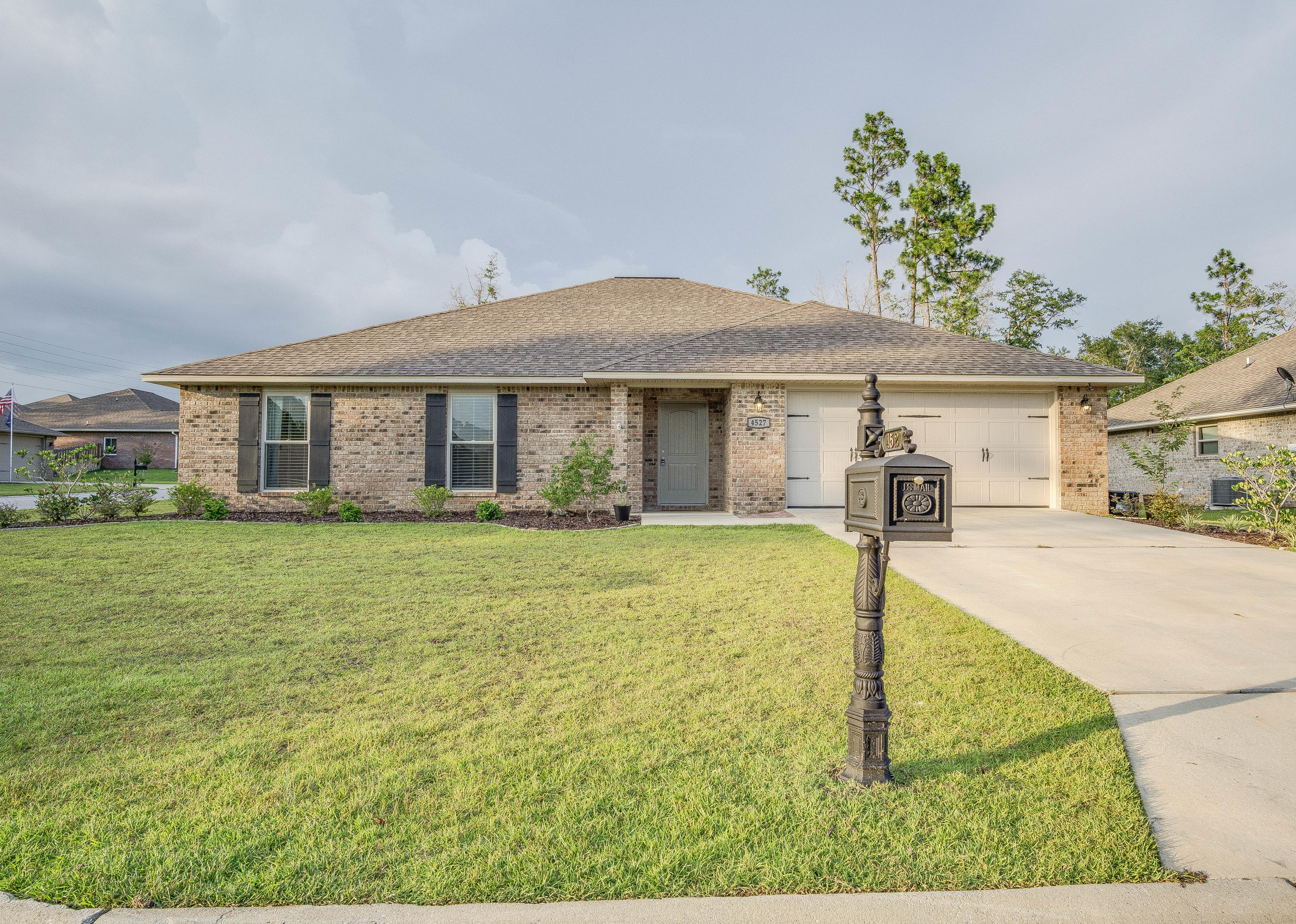 Better than new! Fantastic south Crestview location minutes from bases and in the Antioch school district. This 2015 home has FIVE bedrooms and 3 FULL bathrooms and is 100% move-in ready. Granite counters found throughout the home with porcelain tile in all wet areas. Kitchen features stainless steel appliances and huge island. This home has a split bedroom floor plan with the master suite housing a soaking tub and separate shower, double vanities, and large walk-in closet. No add-ons needed here: backyard is fully fenced, sprinkler system in place, auto garage door opener, 2'' faux wood blinds on all windows; ready for you to move in!All measurements are approximate and any information deemed important to be verified by buyer.