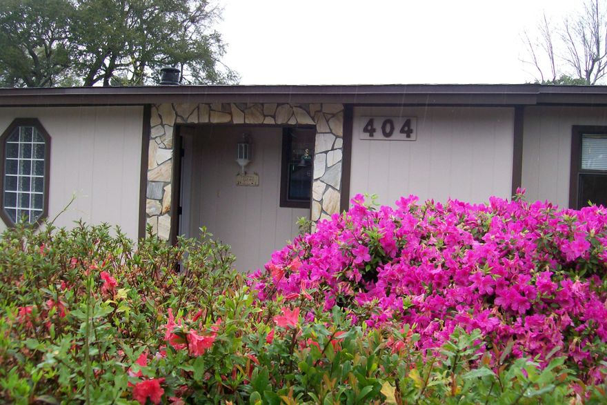 Attention all pool players! Call today for a preview. This home has a game room! There is also an area with a pass thru window to prepare a snack and room to put a small frig. Out back, you can enjoy birds that live in the bird houses, the fenced yard, the patio and the storage shed. Inside there are 4 bedrooms, 2 baths,one in the hall and one by the game room. The kitchen is updated with a dishwasher and if you like to cook with gas, it's here. There are 2 HVAC units, one at each end of the home. The sellers liked the fact they could close the living areas off & just use one unit for the bedrooms or the other way around. In the kitchen there is a unique breakfast booth. The roof was installed recently.