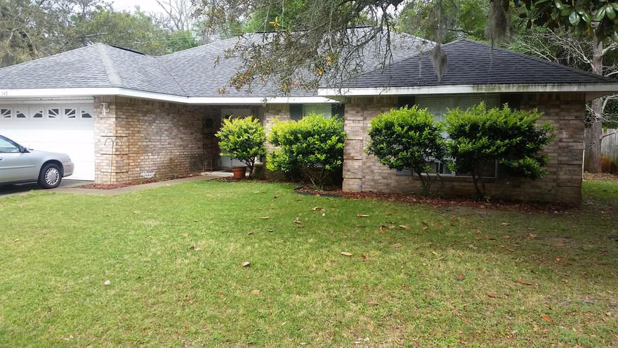 Fantastic opportunity for affordable housing or as an investment property. This is one of the lowest price all brick 2000 sq ft homes in South Walton. 3bdr/2ba/2cg with LARGE family room and separate office and formal dining rooms. The eat in kitchen has lots of cabinet space and an island too! The best part? The MBP pool is literally next door to this house! It's like having your own pool without the trouble!