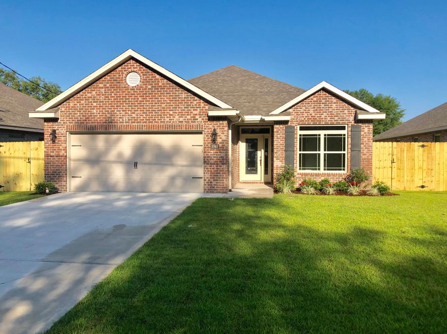 Welcome to Credence Crossing. A NEW 12 lot subdivision featuring homes built by a hometown builder with an impeccable reputation and has won many parade of homes awards. This home is minutes away from the white sandy beaches, the airforce bases, shopping, restaurants, and excellent schools. As you enter this beautiful 3 bedroom 2 bath home you will love the spacious living room that offers plenty of room for entertaining. Beautiful kitchen cabinetry with granite countertops. The master bedroom offers tray ceilings with crown molding, master bath offers an garden tub with separate shower and double sink vanity. This master has an spacious walkin closet. Make this beautiful home yours today. Buyer to verify all areas of importance including, but not limited to lot size, room dimensions.