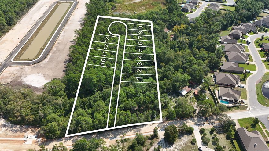 Introducing 'Peach Creek Manor' - a subdivision consisting of 13 single-family homesites strategically located behind the built-out neighborhood of Peach Creek in the heart of Santa Rosa Beach. The entirety of Old Ferry Road has been paved. All utilities and sewer/water have already been extended past the property. Submission documents are available upon request.