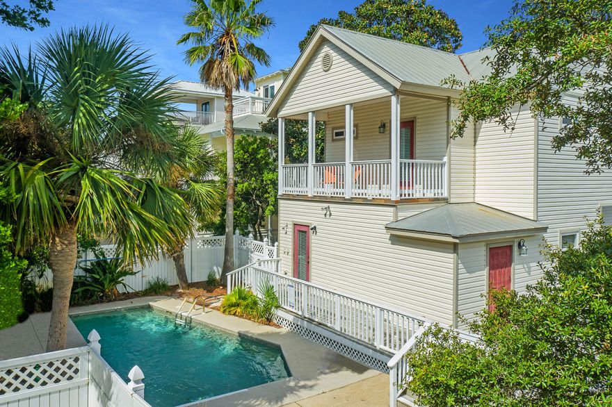 This three-bed, three-bath Crystal Beach home is in the heart of Destin and only a four-minute walk from the front door until your toes are in the sand. Featuring nearly 1,700 square feet of living space, this rental powerhouse sleeps eight with a private pool and ample parking. A great income producer, it is currently grossing more than $80,000 in annual rental proceeds and is already booked through summer 2022. Notable features of the home include a generous wraparound porch, a private balcony off of the owner's suite and a new HVAC unit installed in July 2021. A small refresh of the property includes new bedding, lamps and artwork throughout. Enjoy all of the shopping and dining Destin has to offer, some within walking distance, from this beloved beach retreat adjacent to the Henderson