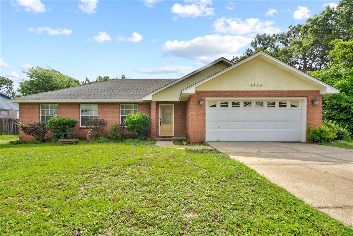 Brand new roof installed by end of August. Welcome Home! Don't miss out on this lovely well maintained 3 BR, 2 BA home--it won't last long. MBR has a double vanity & features a large walk in closet. On the other side of this split floor plan discover 2 of 3 bedrooms, and a bathroom for guests or family. From the spacious garage enter into a laundry/mudroom area as soon as you come in. Step out back to a large backyard where you immediately picture a playground for the kids and entertainment area--there's a big patio. Owner upgraded appliances to stainless steel in 2014, replaced patio in 2016, upgraded to hybrid water heater in 2017, installed floating wooden floors in 2019, replaced chandeliers in 2020, upgraded A/C 3.5 ton in 2020, new sprinkler pump in 2021. Don't miss it! Call today