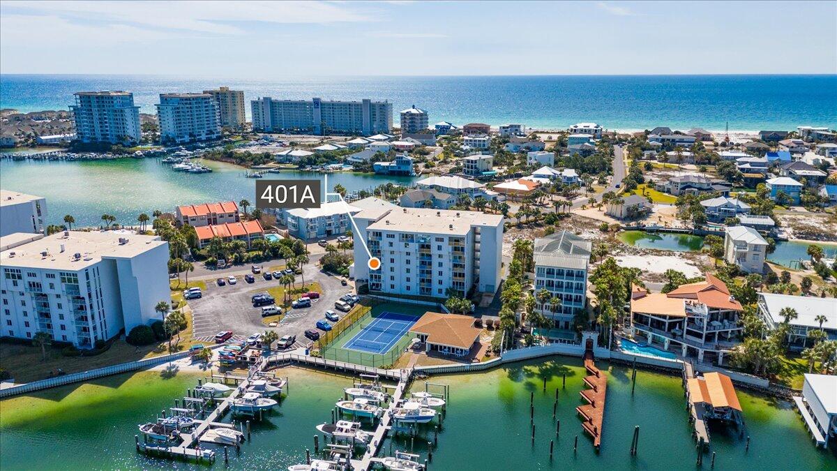 Waterfront Luxury at Dolphin Point - Stunning Corner Unit with Harbor Views!Experience breathtaking sunsets and the best of waterfront living in this pristine 4th-floor end unit at Dolphin Point, nestled along the Destin Harbor. This fully furnished, freshly updated condo boasts panoramic harbor views through expansive hurricane-proof windows and doors (installed in 2020). Plus, rest easy knowing the milestone inspections were passed with flying colors!Exclusive amenities include:Moreno Point beach access - just steps away Marina with boat slips (Potential for purchase or rent)Heated pool & Gorgeous renovated clubhouse with a full kitchen and large-screen TV , that is available to use for events Pickleball & tennis courts for an active lifestyle
Paddleboard/kayak launch & golf cart parking Washer & dryer in unit for ultimate convenience. New appliances, Fridge features a craft ice maker for enjoying your favorite drink on the balcony overlooking the harbor.
Love the Destin lifestyle? Take advantage of the onsite water taxi to downtown Destin, or gather with friends at the covered picnic area with community grills & smokers.
Don't miss this rare opportunity to own a move-in-ready, waterfront gem in the heart of the Emerald Coast. Schedule your showing today!