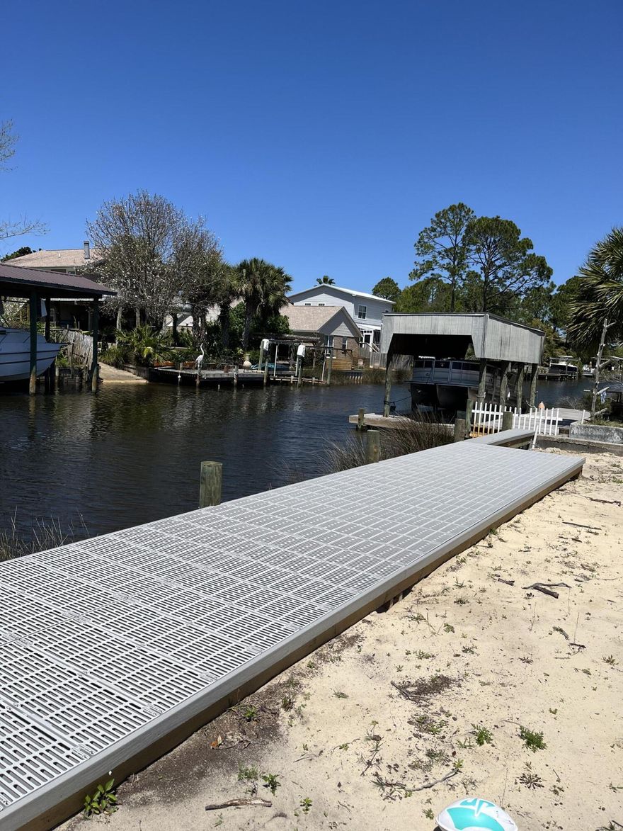 Cleared, deep-water canal-front lot in Bay Ridge with direct access to Pensacola Bay. This is the place to start living your water-front lifestyle!. The lot has been in this family for at least two generations. Please feel free to walk the property. Picture your new, waterfront home here. Property to be sold ''as is where is.''