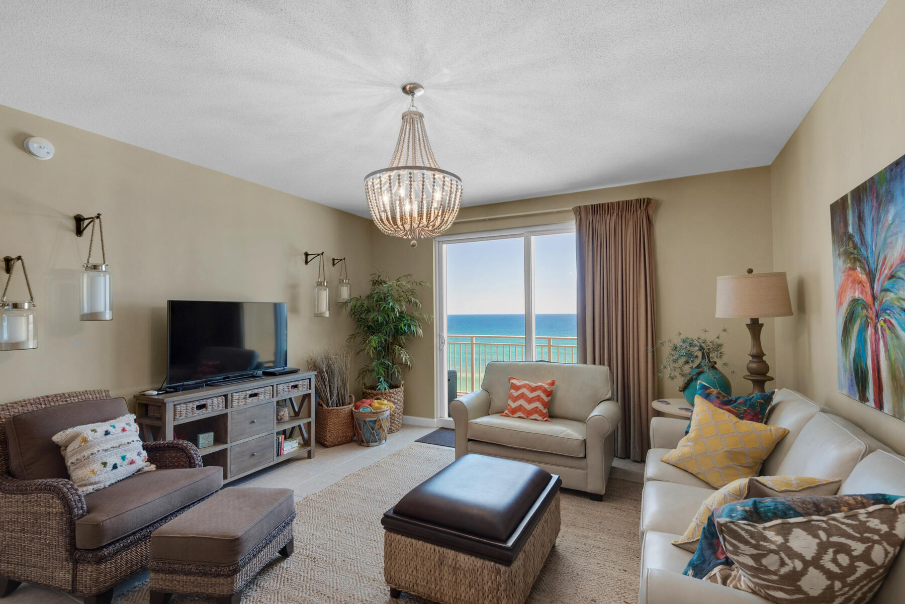 Gorgeous Gulf views will always be a hit - why don't enjoy the view? Sterling Reef 403B is a 2 bedroom, 2 bathroom 1076 Square Foot unit. Located directly next to the county pier and countless entertainment options. Location is key, and Sterling Reef puts you right where you want to be--steps from the iconic fishing pier and just minutes from Pier Park's shopping, dining, and entertainment. With a strong rental history and proven income, this turnkey property is ready to be your next great investment or personal coastal escape!