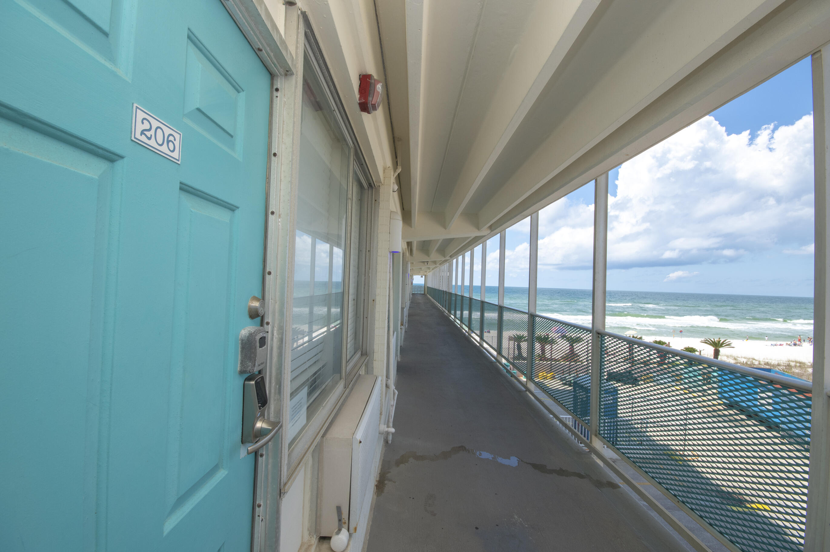 Fontainebleau Terrace is a historic beachfront condominium complex located in the heart of Panama City Beach. This beach front studio condo allows direct access to stunning white sandy beaches that Panama City Beach is known for. This property includes a seasonally heated pool; owners lounge with fully equipped kitchen, on site parking and some of the best views that Panama City Beach has to offer.