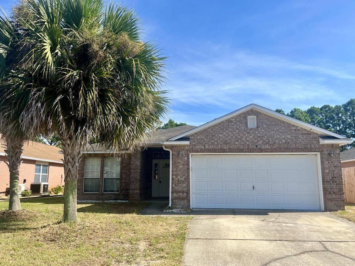 Welcome to your new home! Ceramic tile, open floor plan, and water views makes this place home. Three bedrooms and two bathrooms with bonus sun room off the dining room. New carpet in the bedrooms and paint throughout the home. To view, contact Navarre Beach Realty's in the Winn Dixie Shopping Center at 8666 Navarre Parkway. Office hours are Mon-Fri 9am-5pm. Keys must be returned by 5pm. Small dogs are okay with a $350 nonrefundable pet fee. Call 850-936-0701 for more information.