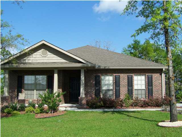 This home is the one, 3BR/2BA home located in South end of Crestview in Fox Valley! You will love this all brick home with an open floor plan to include a well equipped kitchen and breakfast bar, large living room with fireplace, dining area and office. Enjoy the split bedroom plan with master bedroom and bath with garden tub, separate shower, and walk in closet plus two additional bedrooms and bath, inside laundry room and two car side entry garage! Available for occupancy 7-1-22.  Small pet allowed with owner approval and non refundable pet fee.