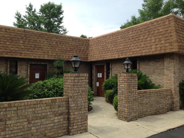 Great location on highly visible Mary EstherCutoff. Office has reception area as well asthree additional offices. Some office furniture available if needed. Rent includes all maintenance as well as water.