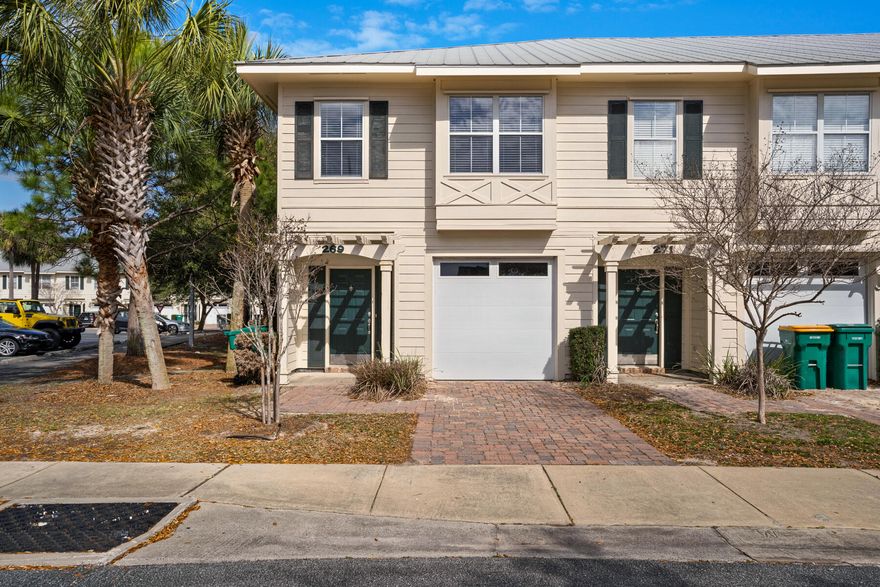 Located in the HEART of Destin, this is a very well maintained end unit townhome. Your new home has plenty of natural light throughout. Open floor plan downstairs for living, dining and kitchen areas with cathedral ceilings. Nice updates to include granite counter top, stainless appliances and cooktop stove. The master suite has so much space and offers a large walk-in closet. Another great design is the laundry room is also on the 2nd floor! Lawn service provided by the HOA. Owner will allow dogs only, full grown up to 50lbs (no aggressive breeds). All Coastal Realty Services residents are enrolled in the Resident Benefits Package (RBP) which includes renters insurance, HVAC air filter delivery (for applicable properties) and our best-in-class resident rewards program, and much more!