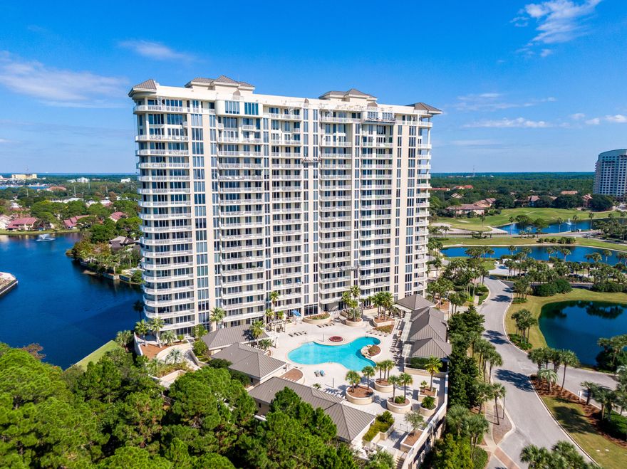 Welcome to the prestigious One Beach Club. This residence offers everything one could want living in Sandestin. From the open floor plan design, to the floor to ceiling windows in the spacious living area that provides plenty of natural light throughout the day and a fully equipped kitchen that offers new appliances, new granite countertops, counter space & plenty of cabinetry storage. The rear area of the kitchens offer a perfect spot for an office or breakfast space. All three bedrooms in the residence are en suite, the oversized master suite has a private entry to the massive outdoor patio is absolutely perfect for outdoor dining and relaxation. Amenities include pool & spa, grilling area, fitness center, community room and membership to the exclusive Beach Club at Sandestin.
